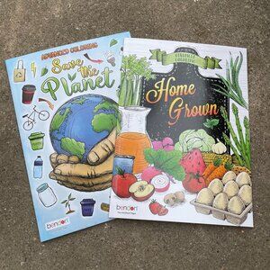 Save The Planet Coloring Book Set